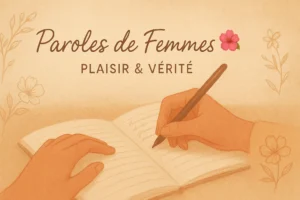 Paroles de femmes – illustration carnet rose